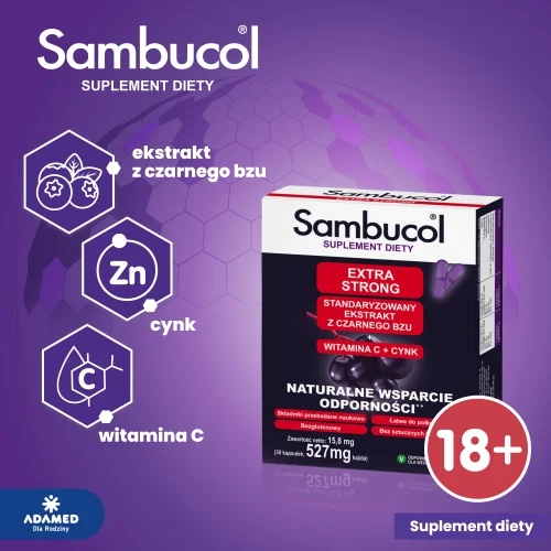 #2 – SAMBUCOL Extra Strong, 30 kapsułek