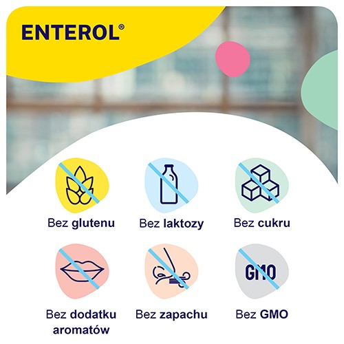 Zdjęcie produktu - 6 Enterol 250 mg, 20 kapsułek