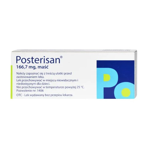 Miniaturka artykułu - #0 POSTERISAN maść doodbytnicza, hemoroidy  - 25 g       