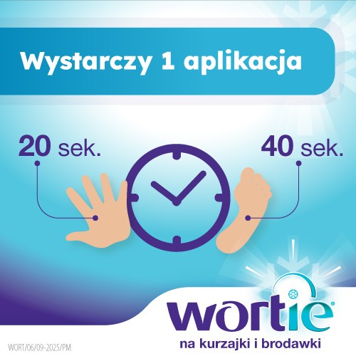 Miniaturka artykułu - #1 WORTIE Preparat do usuwania brodawek i kurzajek, 50 ml