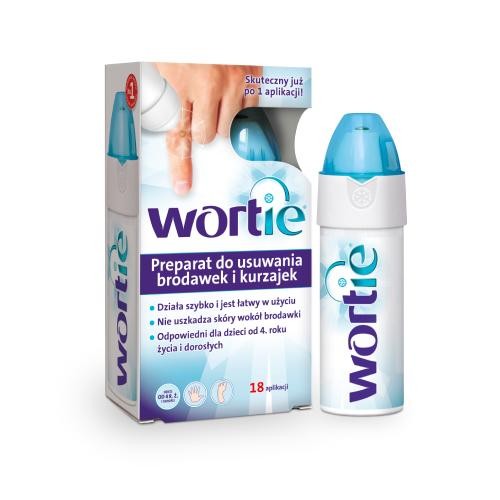 Zdjęcie produktu - 5 WORTIE Preparat do usuwania brodawek i kurzajek, 50 ml