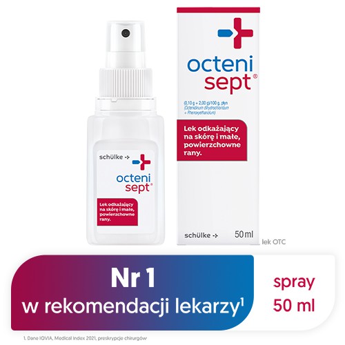 Miniaturka artykułu - #0 OCTENISEPT Roztw&oacute;r do dezynfekcji - 50 ml