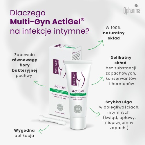Zdjęcie produktu - 2 MULTI-GYN ACTIGEL Żel - 50 ml 