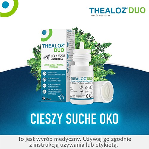 Miniaturka artykułu - #0 Thealoz Duo 3% Krople do oczu, 10 ml