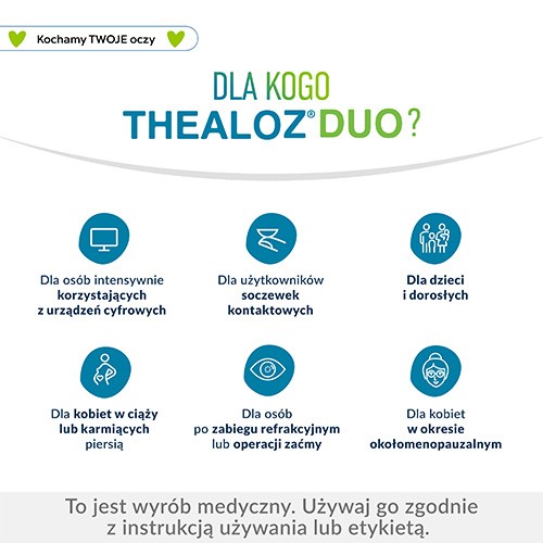 Zdjęcie produktu - 4 Thealoz Duo 3% Krople do oczu, 10 ml