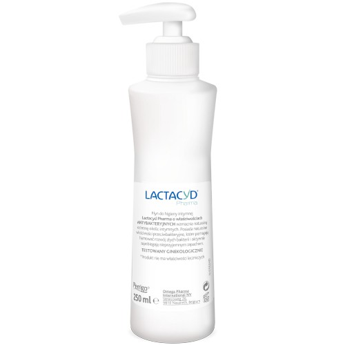 Miniaturka artykułu - #0 Lactacyd Pharma Płyn do higieny intymnej o właściwościach antybakteryjnych, 250 ml