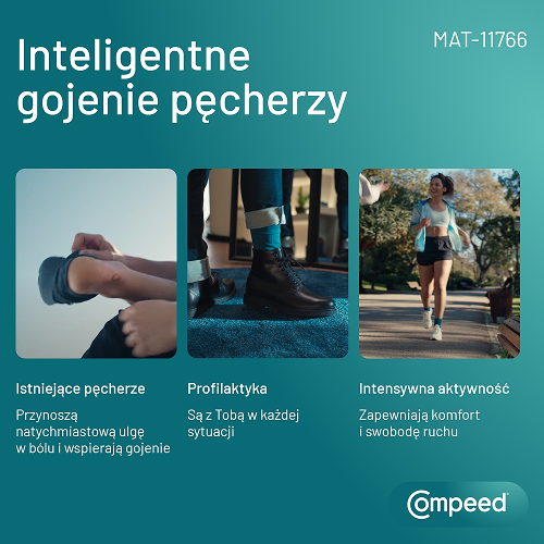 Zdjęcie produktu - 2 Compeed Plastry na pęcherze średnie, 5 szt.