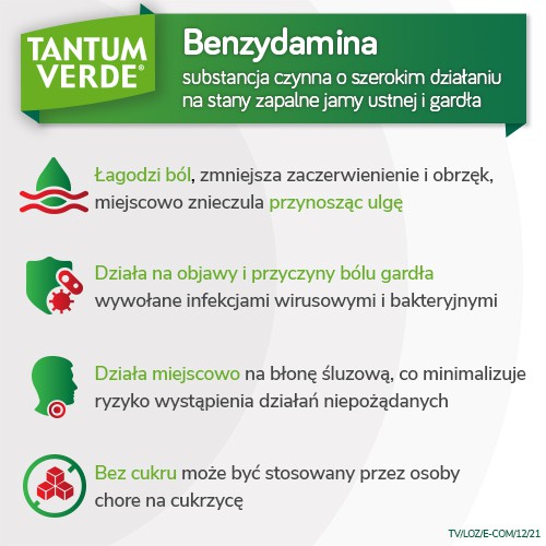 Zdjęcie produktu - 2 TANTUM VERDE o smaku eukaliptusowym - 30 pastylek (20676)