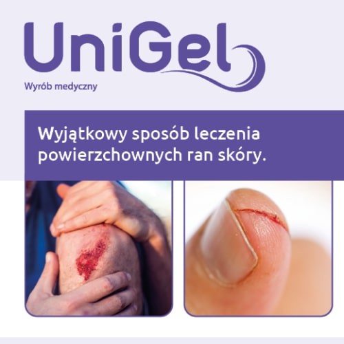 Miniaturka artykułu - #0 UNIGEL Hydrofilowy żel na rany - 5 g