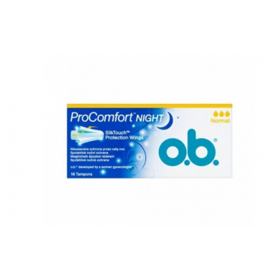 Miniaturka artykułu - #0 OB ProComfort Night Normal Tampony higieniczne, 16 sztuk