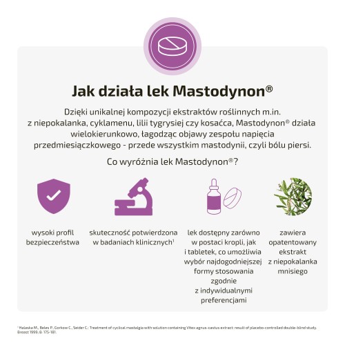 Zdjęcie produktu - 3 Mastodynon - 120 tabletek               