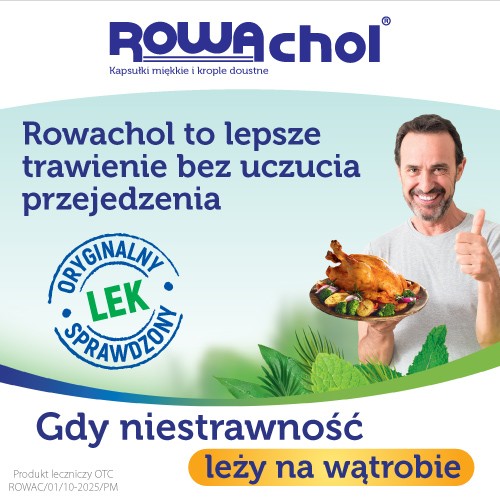 Miniaturka artykułu - #1 ROWACHOL, 30kapsułek