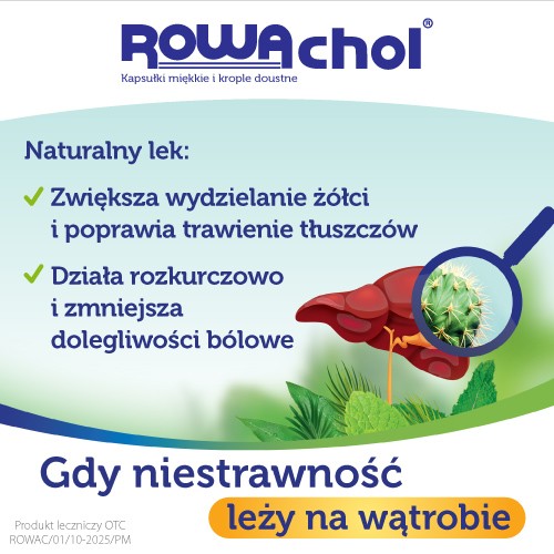 Zdjęcie produktu - 2 ROWACHOL, 30kapsułek