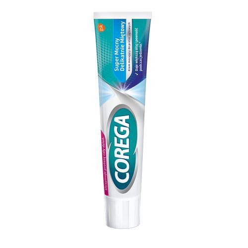 Miniaturka artykułu - #0 COREGA EXTRA STRONG Krem mocujący bez cynku (delikatnie miętowy) - 70 g