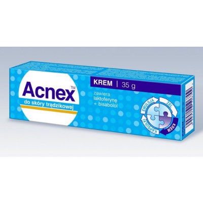 Miniaturka artykułu - #0 FARMINA Acnex Krem do sk&oacute;ry trądzikowej, 35 g