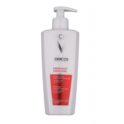 Zdjęcie produktu - 0 Vichy Dercos Energy+ Szampon wzmacniający z Aminexilem przeciw wypadaniu włos&oacute;w, 400 ml