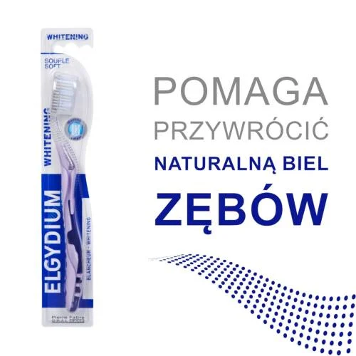 #2 – ELGYDIUM WHITENING MICROBALL Szczoteczka do zęb&oacute;w MIĘKKA (soft) - 1 sztuka (21092)