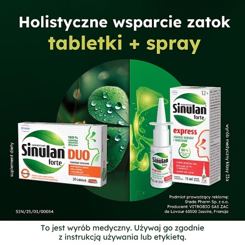 Zdjęcie produktu - 5 Sinulan Duo Forte, 60 tabl.