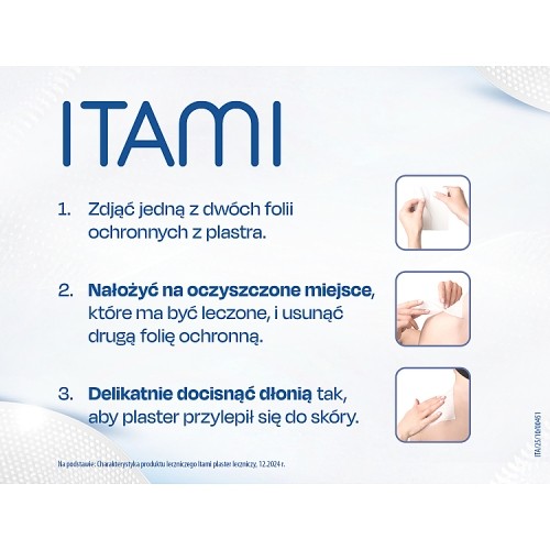 Zdjęcie produktu - 3 Itami Plastry lecznicze 140mg, 10sztuk