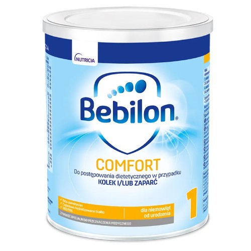 Zdjęcie produktu - 4 Bebilon Comfort 1 Mleko początkowe od urodzenia, 400 g