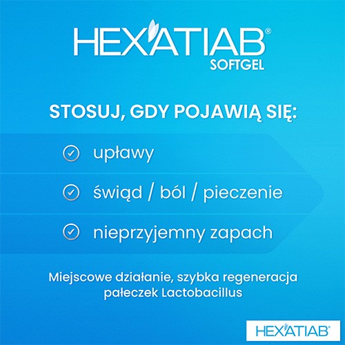 Miniaturka artykułu - #1 HEXATIAB - 10 kapsułek dopochwowych 