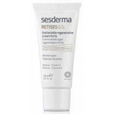 Miniaturka artykułu - #0 SESDERMA RETISES 0,5% FORTE Krem regeneracyjny na noc, 30 ml