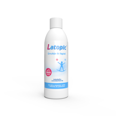 Miniaturka artykułu - #0 LATOPIC Emulsja do kąpieli, 200 ml