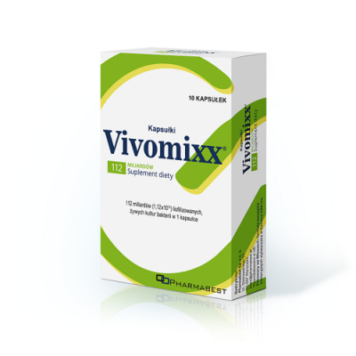 Miniaturka artykułu - #0 Vivomixx 112 mld probiotyk, 10 kaps.
