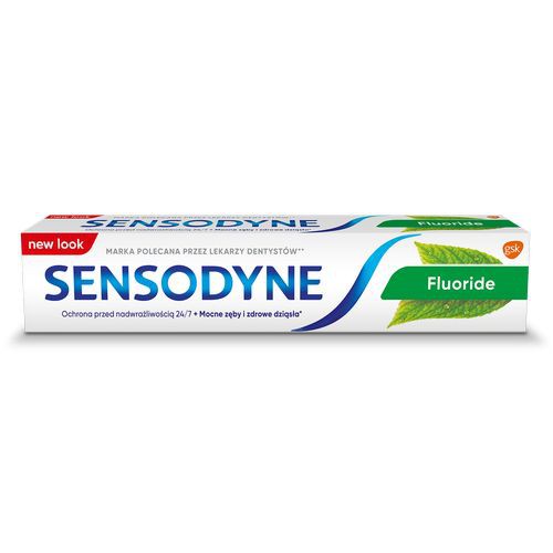 Zdjęcie produktu - 3 SENSODYNE FLUORIDE Past do zęb&oacute;w - 75 ml 