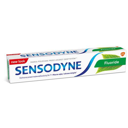 Zdjęcie produktu - 4 SENSODYNE FLUORIDE Past do zęb&oacute;w - 75 ml 