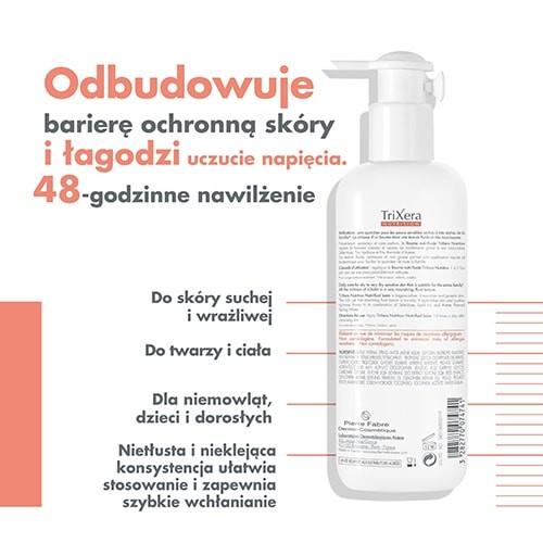 Zdjęcie produktu - 2 AVENE TRIXERA NUTRITION Nutri-Fluid Balsam do ciała, 400 ml