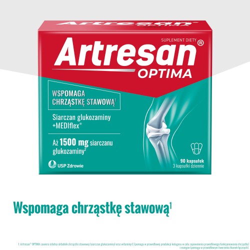 Miniaturka artykułu - #1 Artresan Optima, 90 kapsułek 