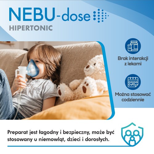 Miniaturka artykułu - #1 Nebu-Dose Roztw&oacute;r hipertoniczny do inhalacji, 30 amp.