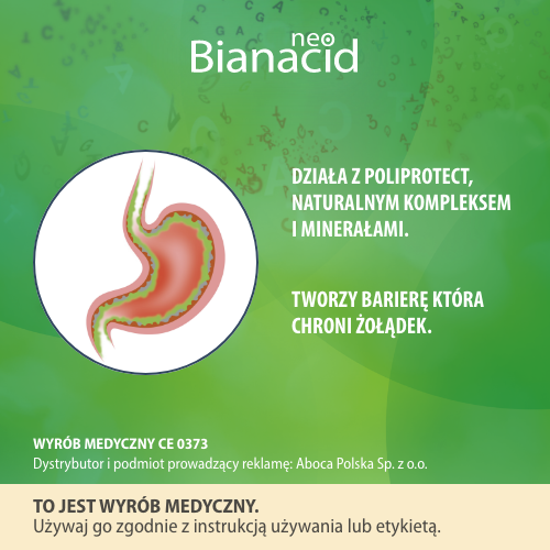 Zdjęcie produktu - 2 NeoBianacid, 45 tabl. do ssania - leczenie refluksu żołądkowo-przełykowego i b&oacute;lu żołądka