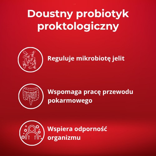 Miniaturka artykułu - #0 ProctoLact-M doustny probiotyk proktologiczny, 10 sasz.