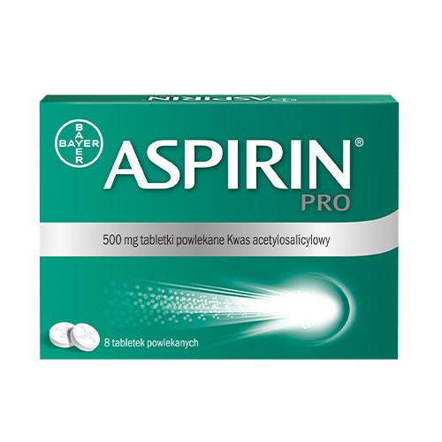 Zdjęcie produktu - 8 Aspirin Pro - 8 tabletek
