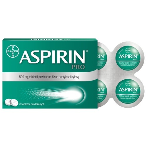 Miniaturka artykułu - #0 Aspirin Pro - 8 tabletek