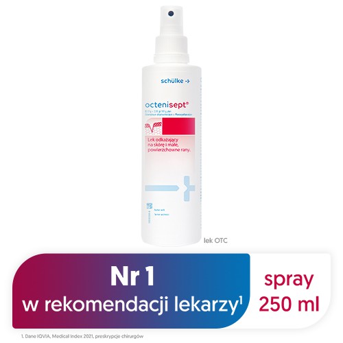 Miniaturka artykułu - #0 OCTENISEPT Roztw&oacute;r do dezynfekcji - 250 ml