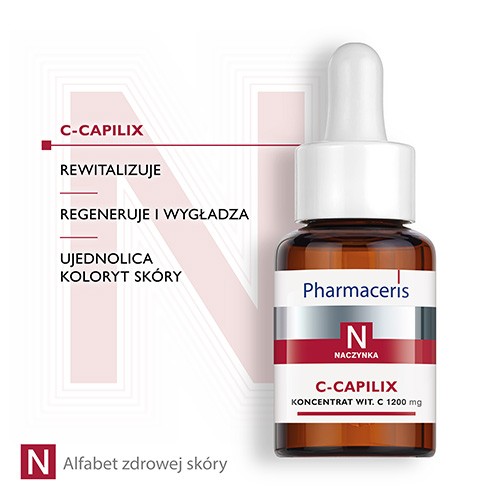Zdjęcie produktu - 2 PHARMACERIS N C-CAPILIX Koncentrat z witaminą C, 30 ml
