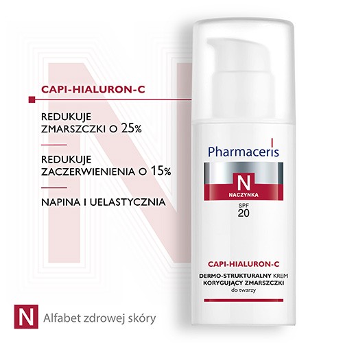 Zdjęcie produktu - 2 PHARMACERIS N CAPI-HIALURON-C Krem SPF 20, 50 ml