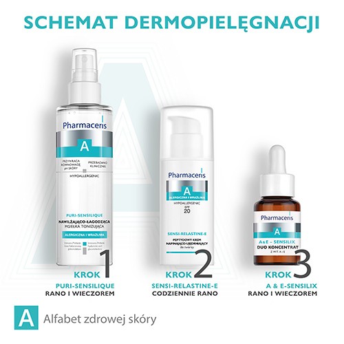 Zdjęcie produktu - 4 PHARMACERIS A SENSI-RELASTINE-E Krem napinająco-ujędrniający SPF 20, 50 ml