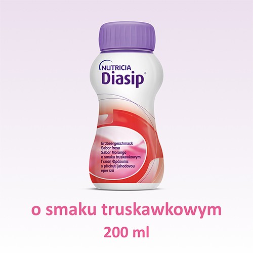 Zdjęcie produktu - 2 Diasip truskawka, 4x200ml