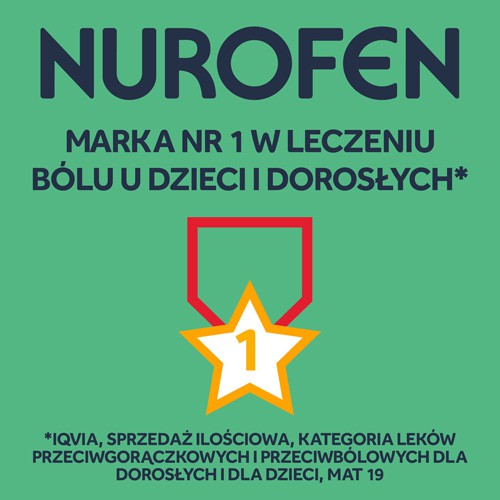 Zdjęcie produktu - 3 Nurofen Forte 400mg, 12 tabletek