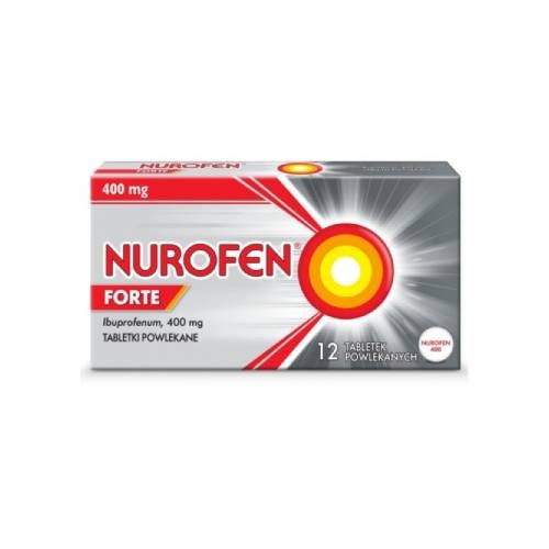 Zdjęcie produktu - 5 Nurofen Forte 400mg, 12 tabletek