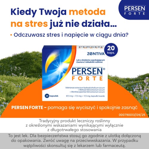 Miniaturka artykułu - #0 Persen forte - 20 kapsułek