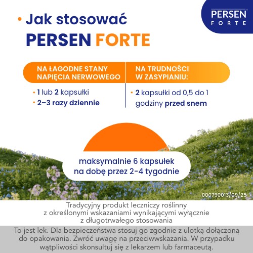 Zdjęcie produktu - 3 Persen forte - 20 kapsułek