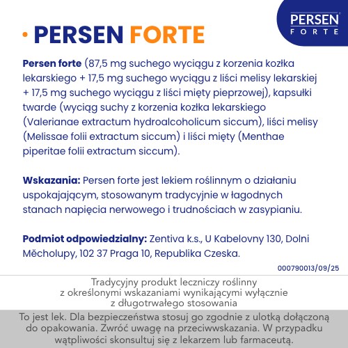 Zdjęcie produktu - 4 Persen forte - 20 kapsułek