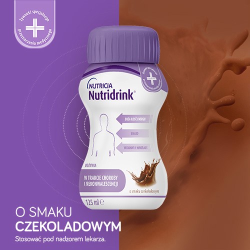 Miniaturka artykułu - #0 Nutridrink czekoladowy, 4x125ml