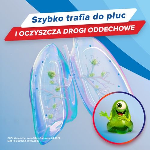 Zdjęcie produktu - 2 Mucosolvan syrop 200ml