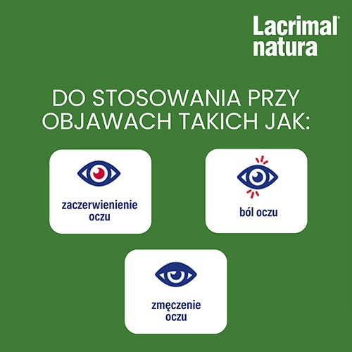 Miniaturka artykułu - #1 Lacrimal natura krople do oczu - 10 ml